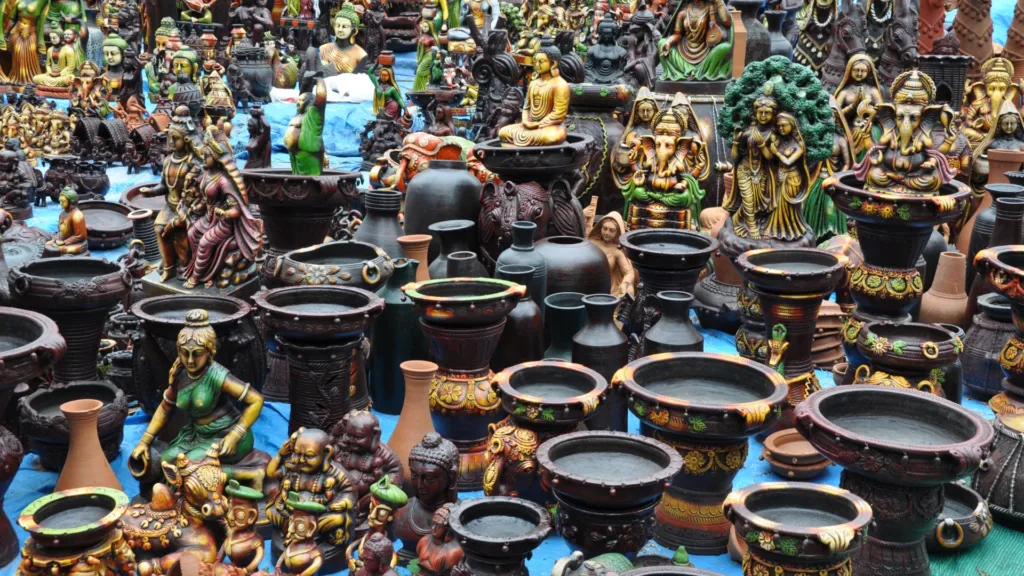 Indian brass handicrafts by morningsun