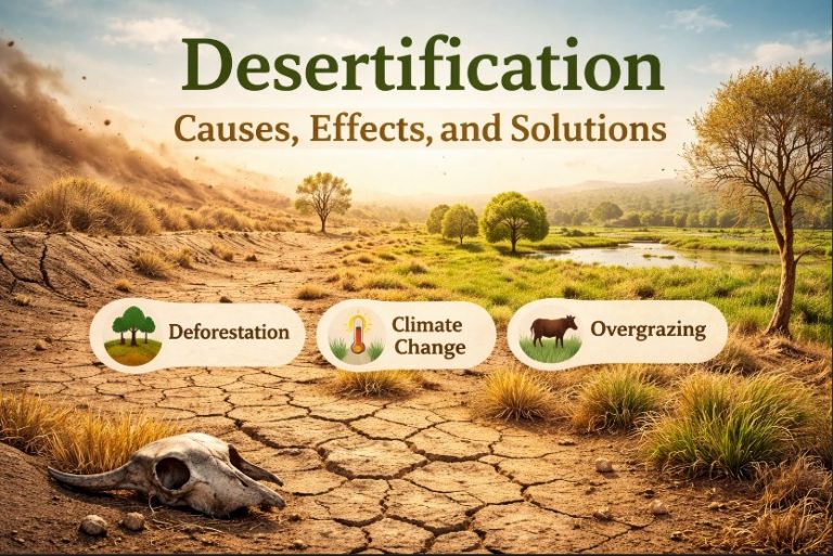 What Is Desertification by deshsansaar