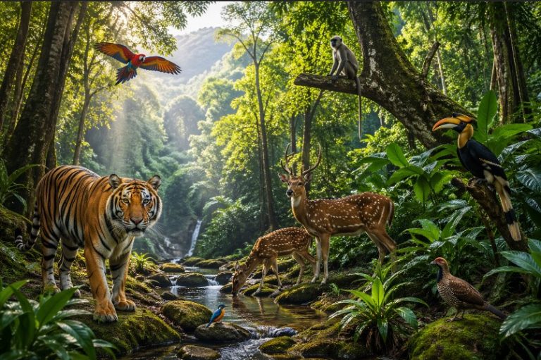 Wildlife in Forests by deshsansaar